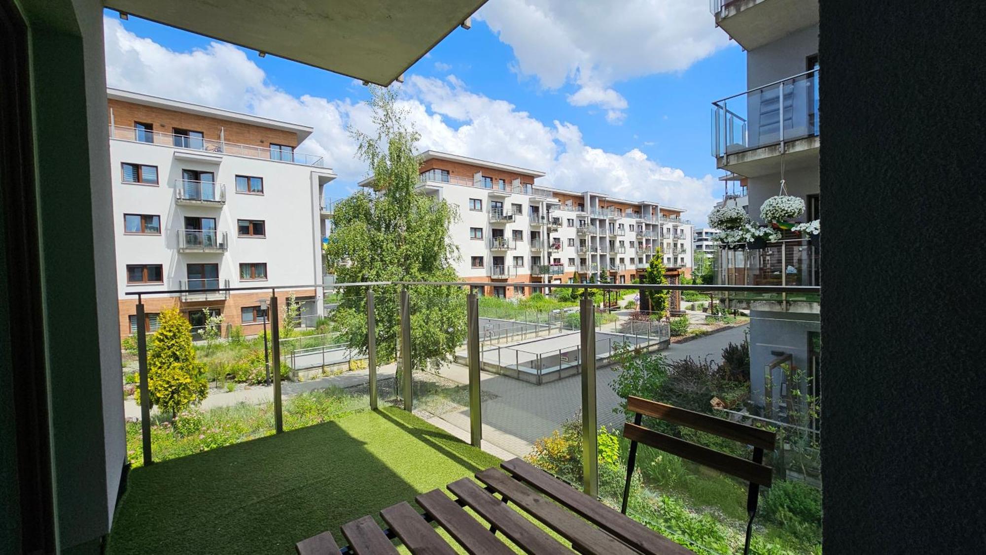 Apartment Bunscha Park Krakow Exterior photo